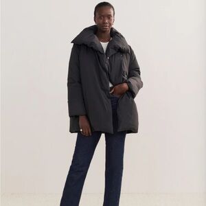 NWT Jenni Kayne Apres Coat Black Sz S